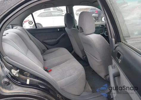 2003 Honda Civic Lx z USA, uszkodzony, nr VIN 2HGES16503H581543